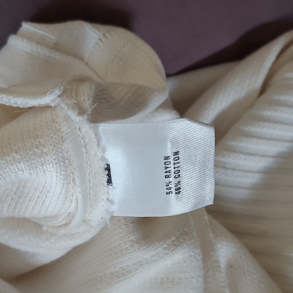 White  Womens St John Marie Gray Sweater Size M - Picture 5 of 6